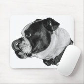 Bulldog Kalme Bureaumat Muismat (Met muis)