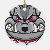 bulldog keramisch ornament (Voorkant)