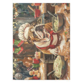 Bulldog Kerstbakboek: Feestelijke Kerst Tafelkleed (Voorkant)