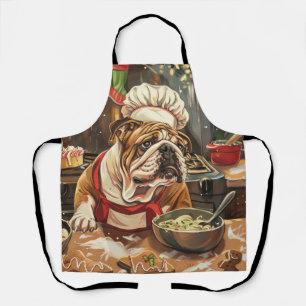 Bulldog Kerstbakken: Festive Kerst  Schort