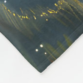 Bulldog Kerstfeest reis Fleece Deken (Hoek)