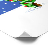Bulldog kerstfeestay Mail Poster (Hoek)