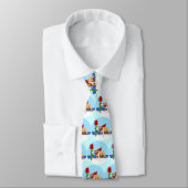 Bulldog kerstfeestay Mail Stropdas (Gebonden)