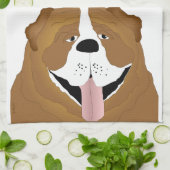 Bulldog Kitchen Towel Theedoek (Gevouwen)