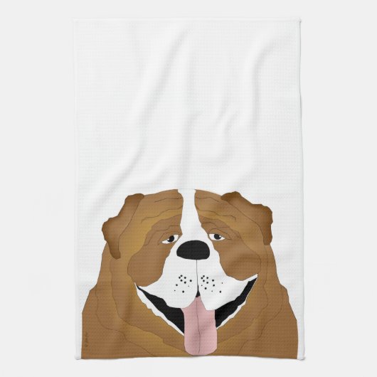 Bulldog Kitchen Towel Theedoek (Verticaal)