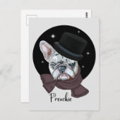 Bulldog Knap. Franse Briefkaart (Voorkant / Achterkant)