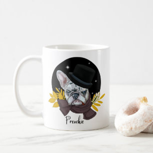 Bulldog knap. Frenchie Koffiemok