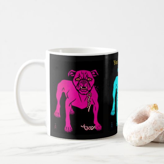 Bulldog Koffiemok (Met donut)