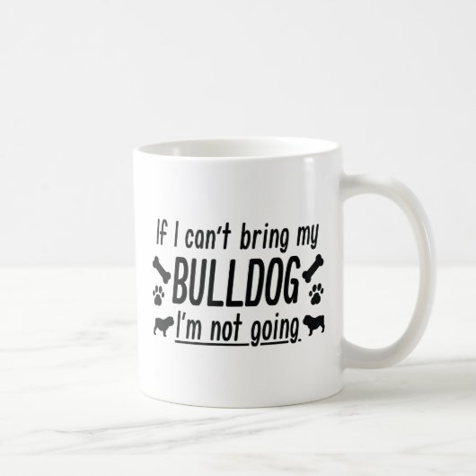 Bulldog Koffiemok (Rechts)