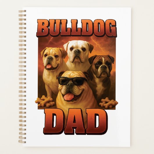 Bulldog Kopie Planner (Voorkant)