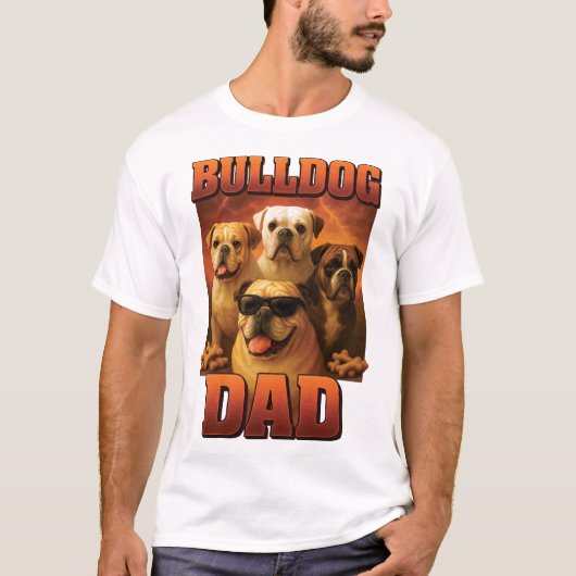 Bulldog-kopie T-shirt (Voorkant)