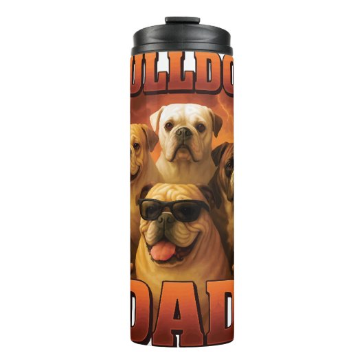 Bulldog Kopie Thermosbeker (Voorkant)