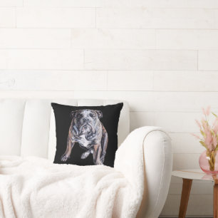 Bulldog Kussen Brindle Bull Dog Cadeaus