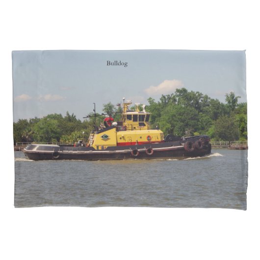 Bulldog kussensloop (Voorkant)