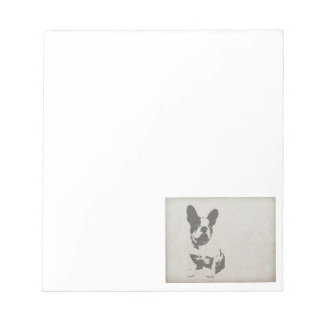 Bulldog-laptop Notitieblok