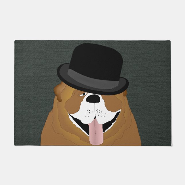 Bulldog Large Doormat Deurmat (Voorkant)