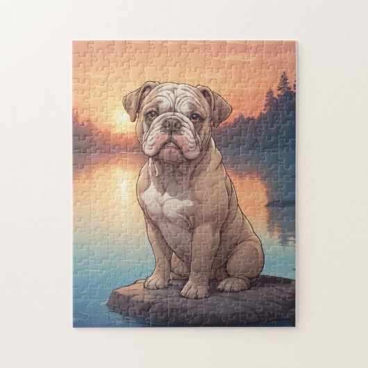 Bulldog Legpuzzel (Verticaal)