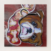 Bulldog Legpuzzel (Horizontaal)