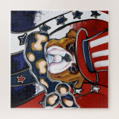 Bulldog         legpuzzel (Horizontaal)