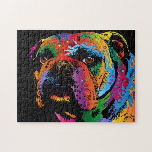 Bulldog Legpuzzel (Horizontaal)