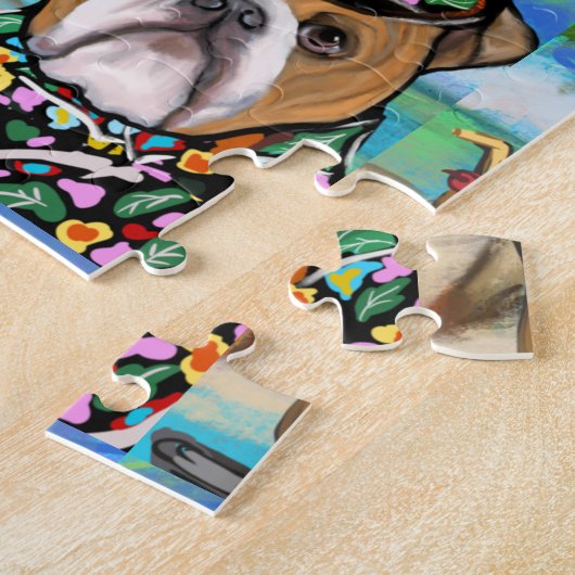 Bulldog Legpuzzel (Zijkant)