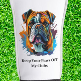 Bulldog-Liefhebber Putter Golfheadcover