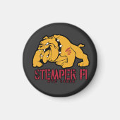 Bulldog Logo Magnet (Voorkant)