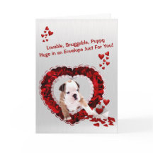 Bulldog Lovable Snuggable Puppy Knuffels