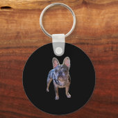 Bulldog Love Sleutelhanger (Voorkant)