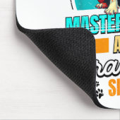 Bulldog Lover Funny Bulldog Retro  Muismat (Hoek)