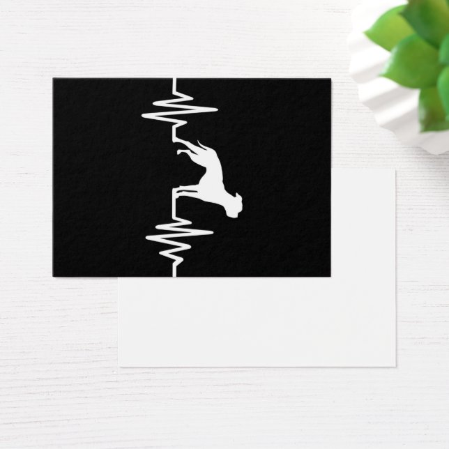 Bulldog Lovers | Bulldog Heartbeat Visitekaartje (Bureau)