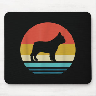 Bulldog Lovers    Retro French Bulldog Dog Muismat