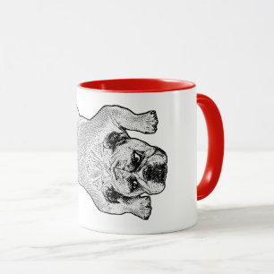 Bulldog Luie Ochtend Mok