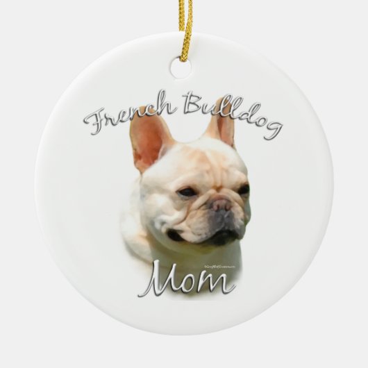 Bulldog Ma 2 Keramisch Ornament (Voorkant)