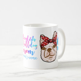 Bulldog Ma Cute Moederdag Hondenliefhebber Koffiemok