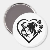 Bulldog Magneet (Voorkant / Achterkant)