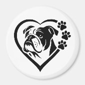 Bulldog Magneet (Voorkant)