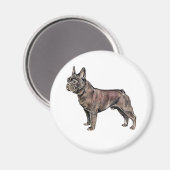 Bulldog magnet (Voorkant / Achterkant)