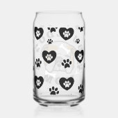 Bulldog Mama Blikvorm Glas (Rechts)