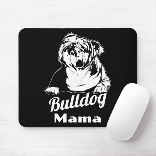 Bulldog Mama Muismat (Met muis)