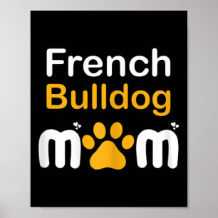 Bulldog mama poster