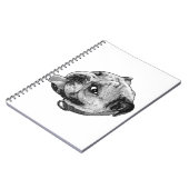 Bulldog Manga Notities Notitieboek (Linkerzijde)