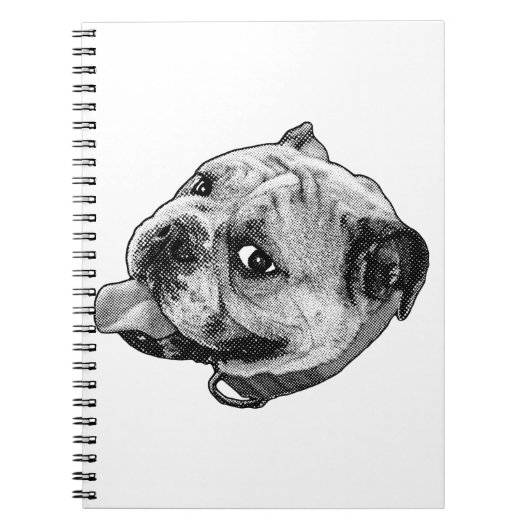 Bulldog Manga Notities Notitieboek (Voorkant)