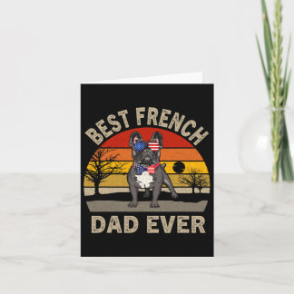 Bulldog Mannen Plezier Vaders Dag Franse Bulldog Kaart