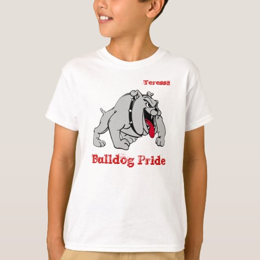 Bulldog Mascot Shirt (Voorkant)