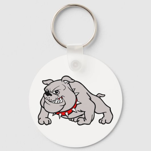 BULLDOG MASCOT SLEUTELHANGER (Voorkant)