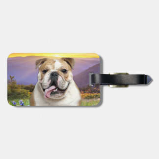 Bulldog Meadow Bagagelabel