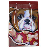 Bulldog Medium Cadeauzakje (Voorkant)