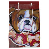 Bulldog Medium Cadeauzakje (Achterkant)
