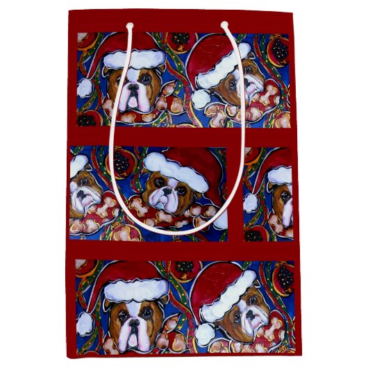 Bulldog Medium Cadeauzakje (Voorkant)